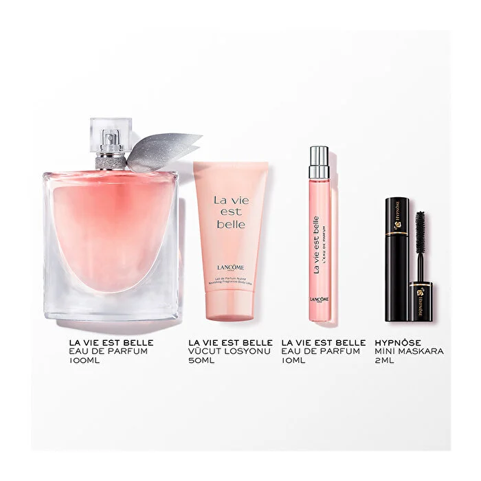 Lancôme La Vie Est Belle EDP 100ML + 10ML + Losyon + Mini Maskara Seti