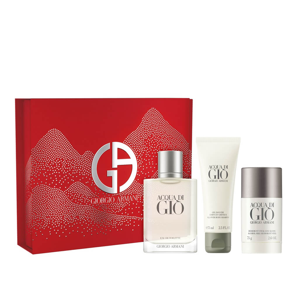 Giorgio Armani Giorgio Armani Acqua Di Gio Erkek Parfüm Edt 100 Ml + 75 Ml Shower Gel + 75 Ml Deodorant Set